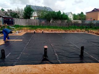  DS-1078 Фундаментные работы